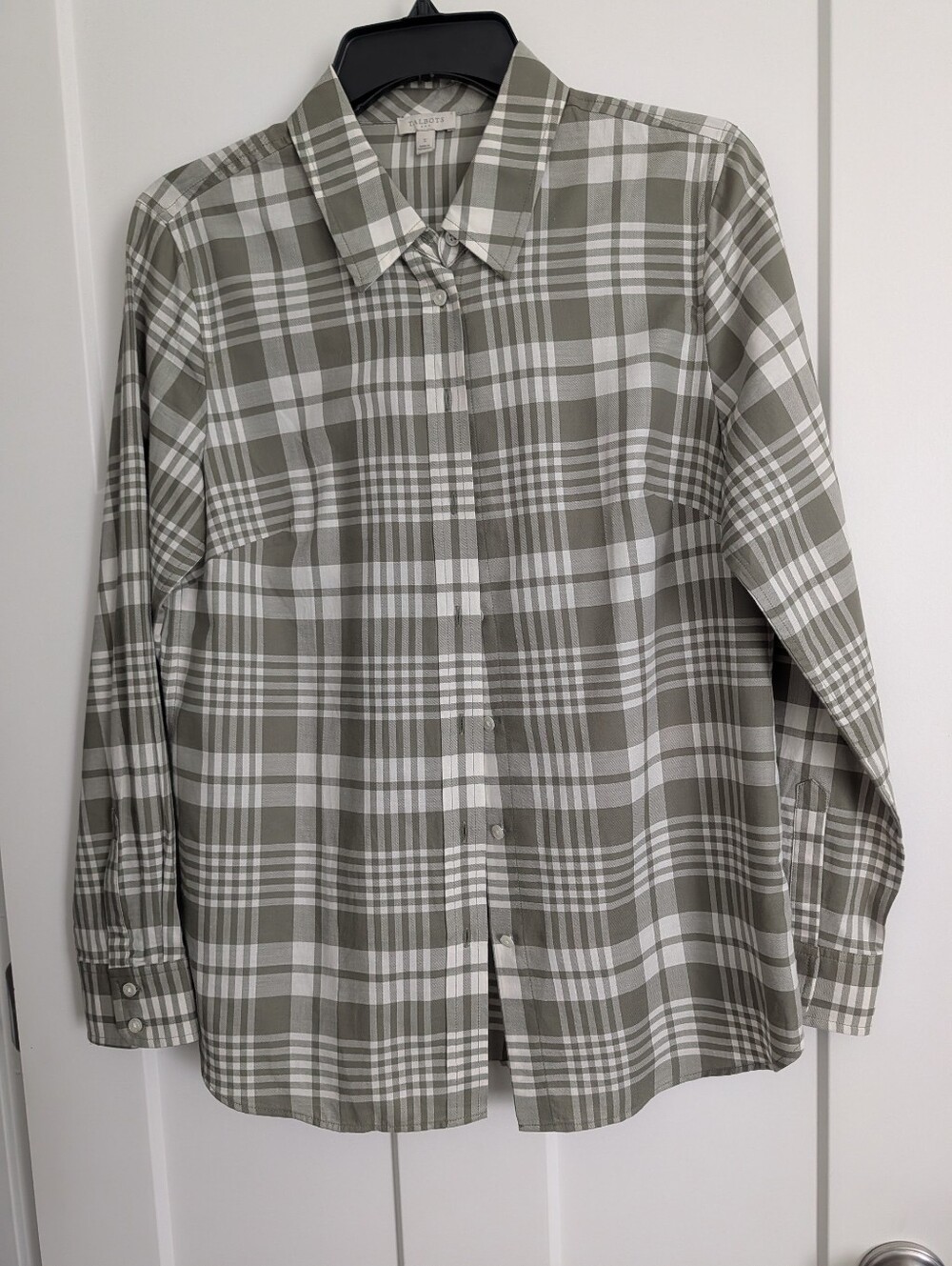 Ladies Talbot's Button Down Blouse Size Small